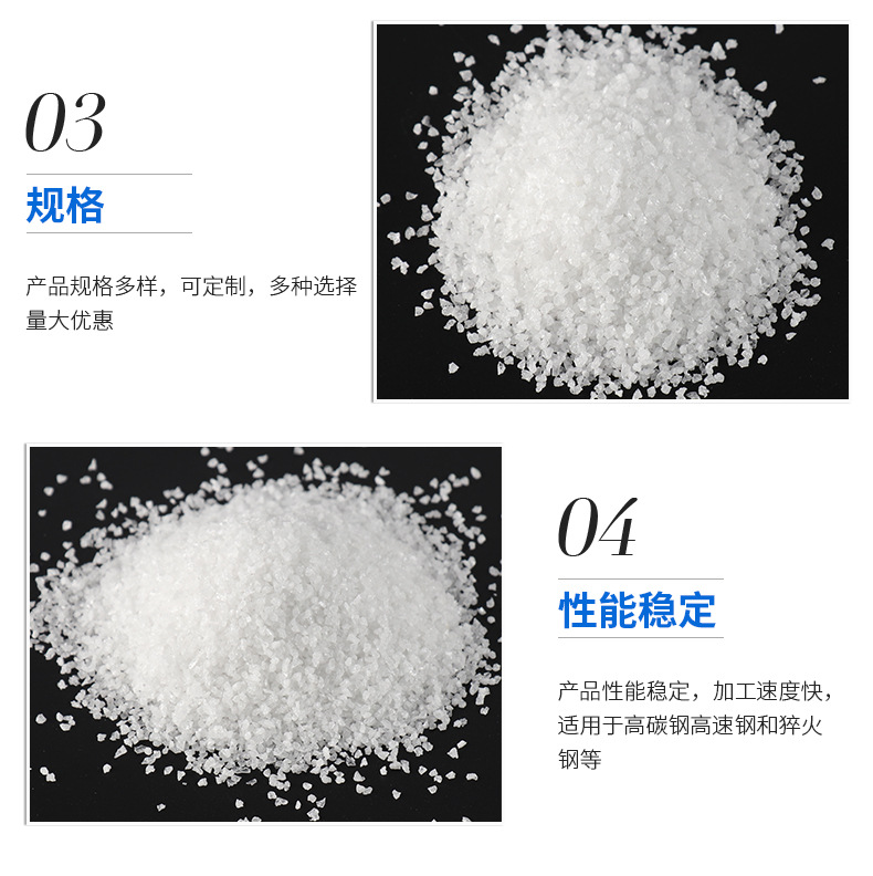 白剛玉磨料